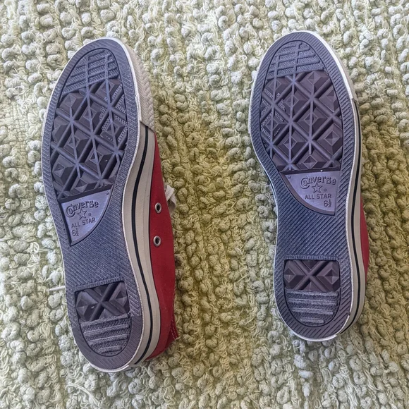 Converse ADULT Red Sneakers - Picture 4 of 6